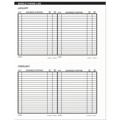 New 8.75 in. x 6.78 in. 14-Month (Dec 2025-Jan 2027) Recycled Ruled Monthly Planner - Black Cover Calendars & Planners