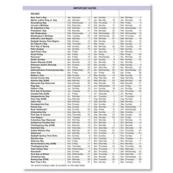 New 9 in. x 7 in. 12-Month (Jan-Dec 2026) Recycled Wild Flower Weekly/Monthly Planner - Gray/White/Purple Cover Calendars & Planners