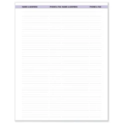 New 9 in. x 7 in. 12-Month (Jan-Dec 2026) Recycled Wild Flower Weekly/Monthly Planner - Gray/White/Purple Cover Calendars & Planners
