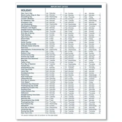 Discount 11 in. x 8.5 in. 14-Month (Dec 2025-Jan 2027) Recycled Ruled Monthly Planner - Black Cover Calendars & Planners