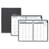 Sale 8.75 in. x 6.88 in. 12-Month (Jan-Dec 2026) Recycled 7-Day Planner - Black Cover Calendars & Planners