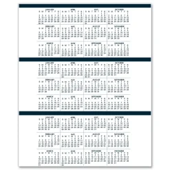 Sale 8.75 in. x 6.88 in. 12-Month (Jan-Dec 2026) Recycled 7-Day Planner - Black Cover Calendars & Planners