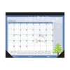 Outlet 18.5 in. x 13 in. 12-Month (Jan-Dec) 2026 Recycled Desk Pad Calendar - Illustrated Seasons Artwork/Black Binding/Corners Calendars & Planners