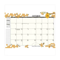 New 10 in. x 7 in. 12-Month (Aug 2025-Jul 2026) Recycled Academic Honeycomb Planner - Multicolor Cover Calendars & Planners