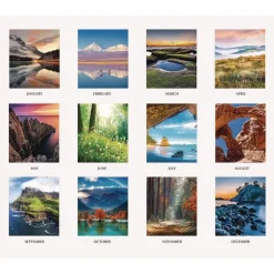 Outlet Earthscapes 22 in. x 17 in. 12-Month (Jan to Dec) 2026 Scenic Desk Pad Calendar - Scenic Photos Calendars & Planners