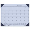 Best EcoTones 22 in. x 17 in. 12-Month (Jan to Dec) 2026 Recycled Monthly Desk Pad Calendar - Sunset Orchid/Cordovan Calendars & Planners