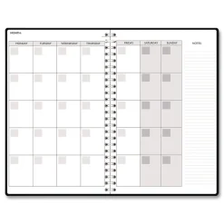 Best Recycled Non-Dated Monthly/Weekly Abstract Faces Planner - Black/White Cover Paper & Printables