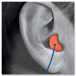 Clearance X-TREME 32 dB Corded Disposable Earplugs - One Size Fits Most Orange (2000/Carton) Ear Protection