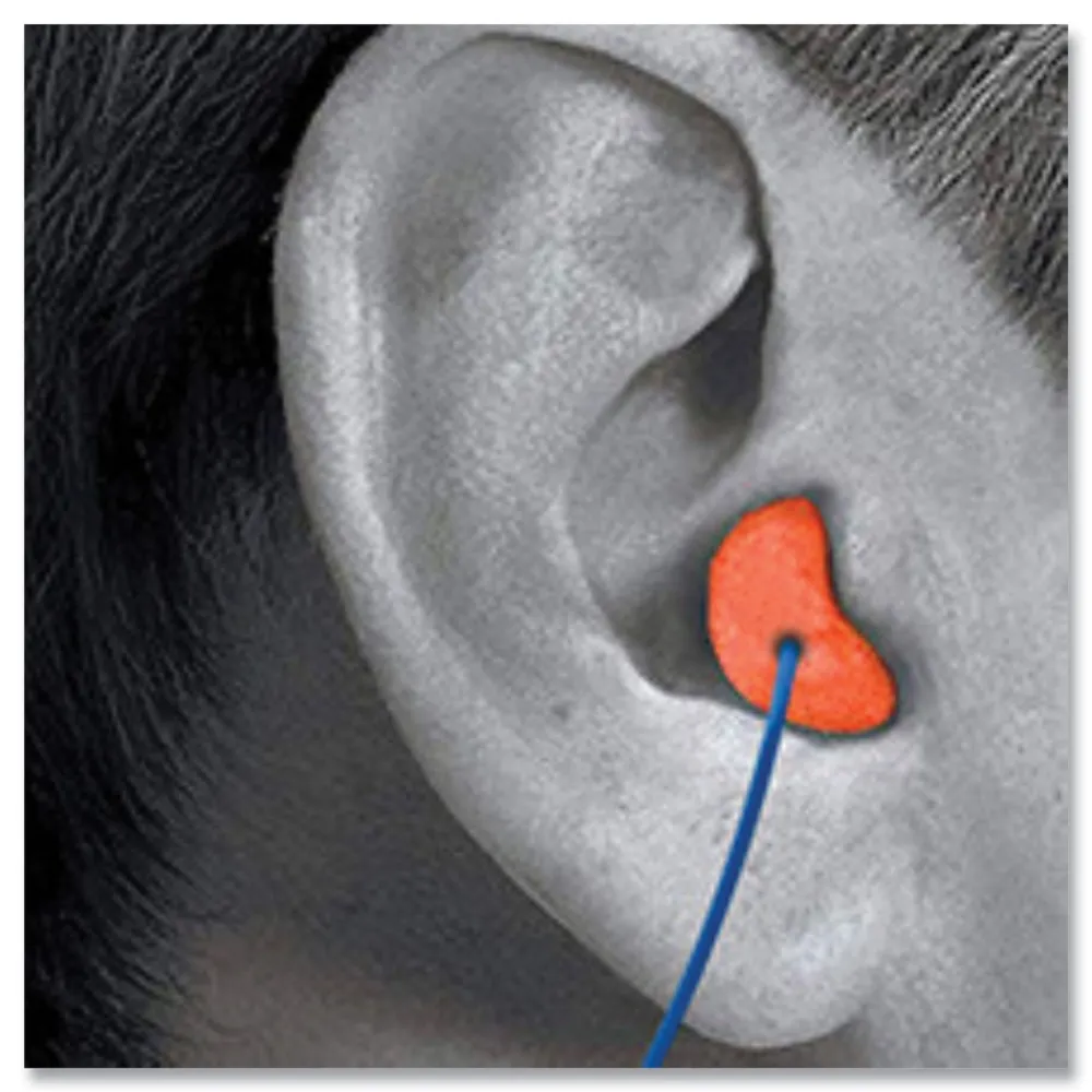 Clearance X-TREME 32 dB Corded Disposable Earplugs - One Size Fits Most Orange (2000/Carton) Ear Protection