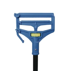 Online 61.25 in. Speed Change Mop Handle - Blue/Black (12/Carton) Cleaning & Janitorial Supplies