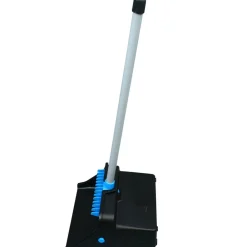Outlet LobbyMaster 11.72 in. Wide Plastic Dust Pan - Blue/Black Cleaning & Janitorial Supplies