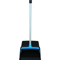 Outlet LobbyMaster 11.72 in. Wide Plastic Dust Pan - Blue/Black Cleaning & Janitorial Supplies