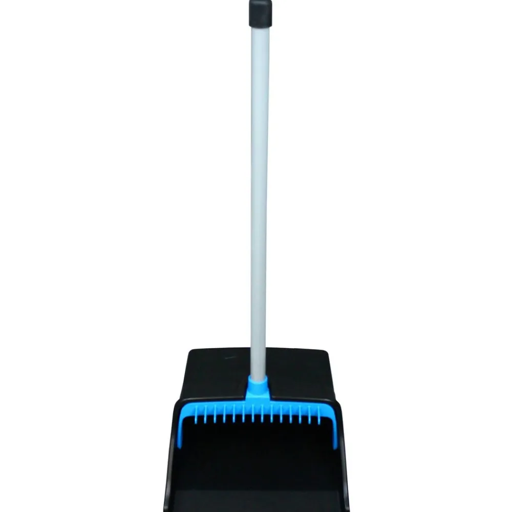 Outlet LobbyMaster 11.72 in. Wide Plastic Dust Pan - Blue/Black Cleaning & Janitorial Supplies