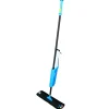 Best Mopster 2.0 16.25 in. x 3.25 in. Blue Microfiber Head 57 in. Black Aluminum Handle Microfiber Bucketless Mop Cleaning & Janitorial Supplies