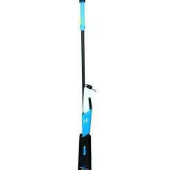 Best Mopster 2.0 16.25 in. x 3.25 in. Blue Microfiber Head 57 in. Black Aluminum Handle Microfiber Bucketless Mop Cleaning & Janitorial Supplies