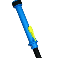 Best Mopster 2.0 16.25 in. x 3.25 in. Blue Microfiber Head 57 in. Black Aluminum Handle Microfiber Bucketless Mop Cleaning & Janitorial Supplies