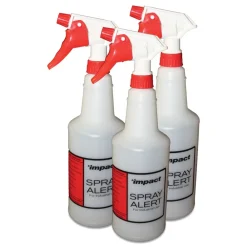 Hot 32-Pack/Carton 3-Piece/Pack 24 oz. Spray Alert System with Red/White Sprayer - Natural Cleaning & Janitorial Supplies