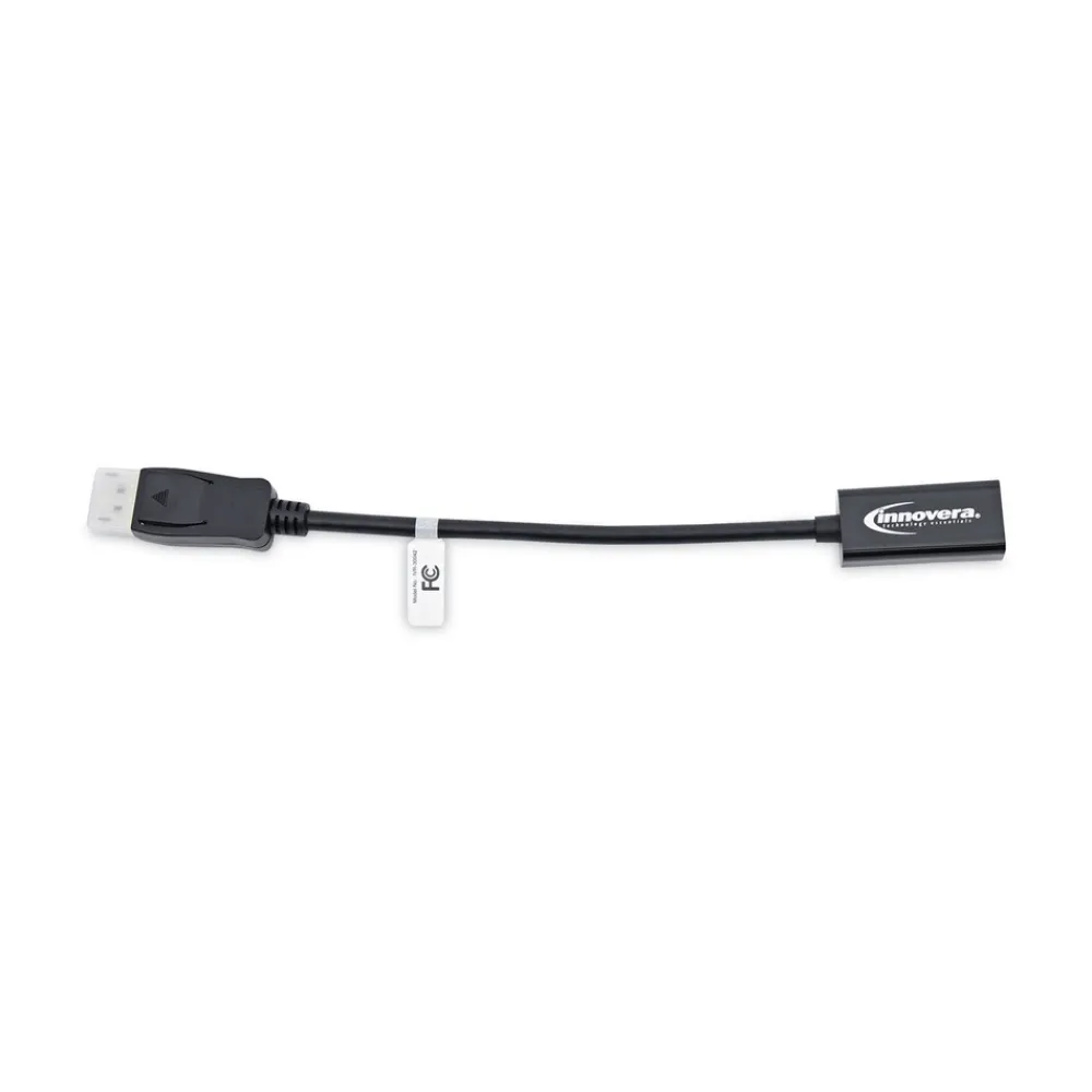 Hot 0.65 ft. DisplayPort-HDMI Adapter - Black Office Electronics & Batteries