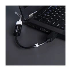 Hot 0.65 ft. DisplayPort-HDMI Adapter - Black Office Electronics & Batteries