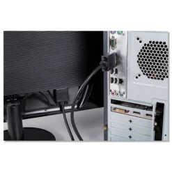 Outlet 10 ft. SVGA Cable - Black Office Electronics & Batteries