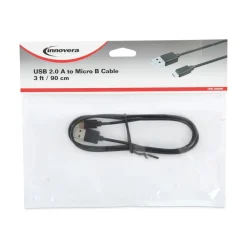 Discount 3 ft. USB to Micro USB Cable - Black Office Electronics & Batteries