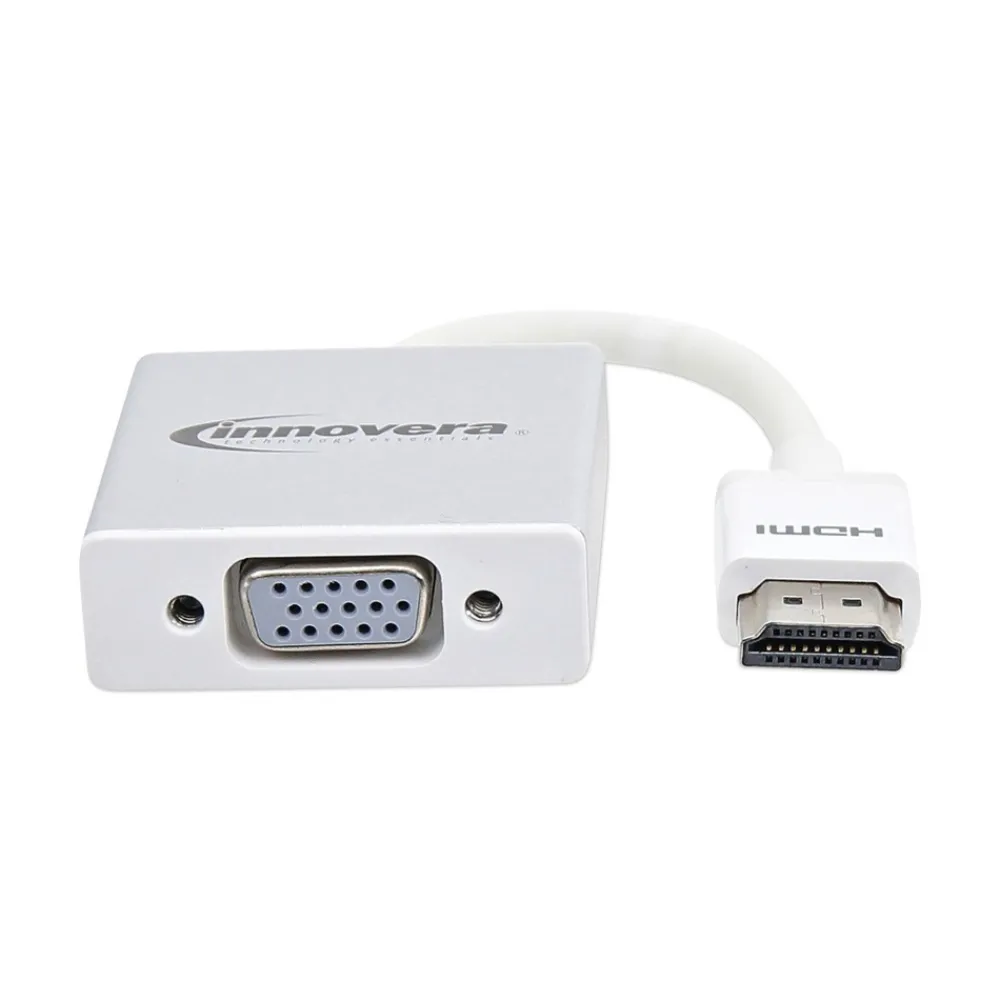 Hot 6 in. HDMI to SVGA Adapter - White Office Electronics & Batteries