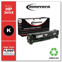 Hot 4000 Page-Yield Remanufactured High-Yield Toner Replacement for 305X (CE410X) - Black Office Electronics & Batteries