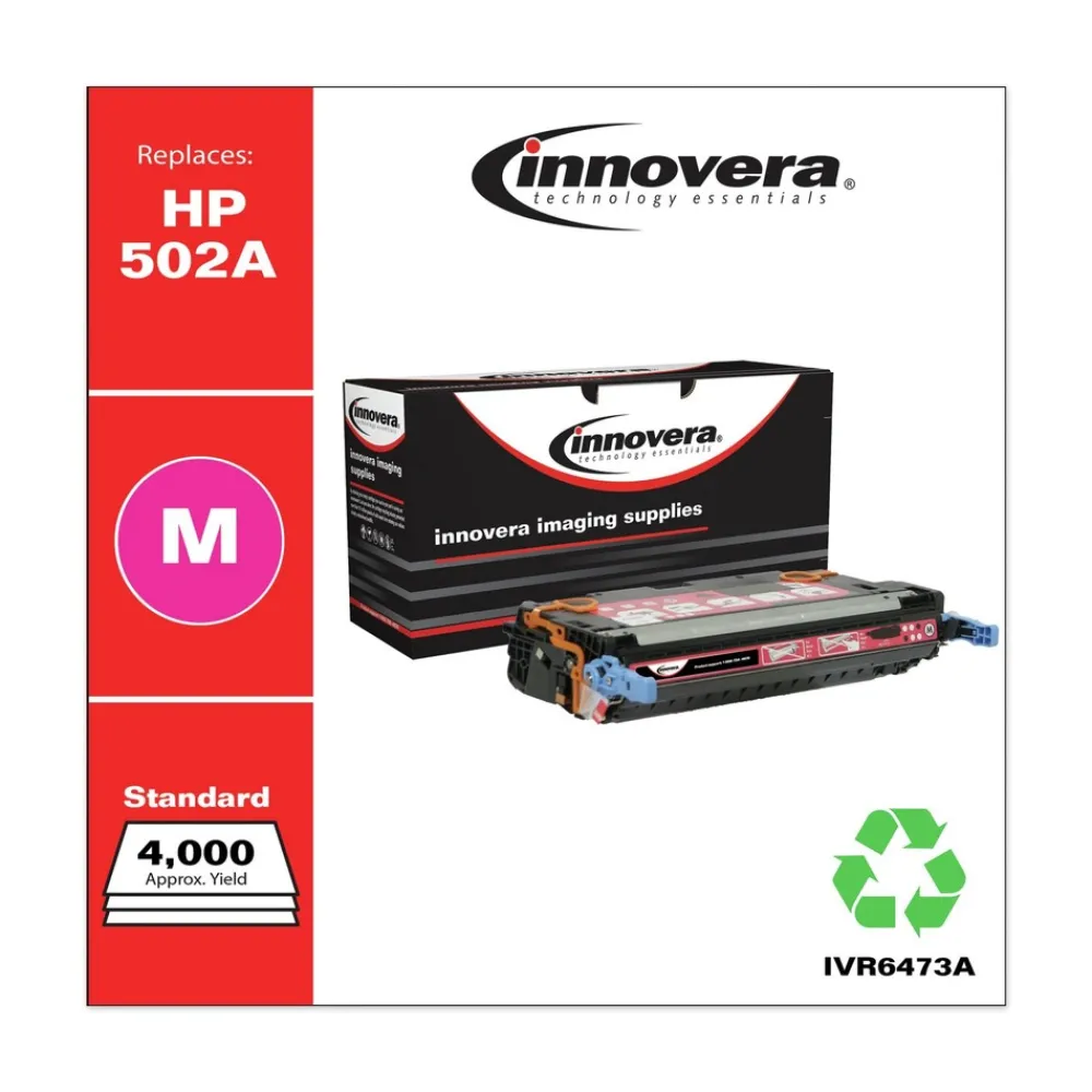 4000 Page-Yield Remanufactured Toner Replacement for 502A (Q6473A) - Magenta Office Electronics & Batteries