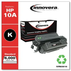 New 6000 Page-Yield Remanufactured Toner Replacement for 10A (Q2610A) - Black Office Electronics & Batteries