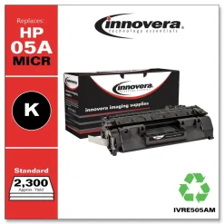 Best 2300 Page-Yield Remanufactured MICR Toner Replacement for 05AM (CE505AM) - Black Office Electronics & Batteries