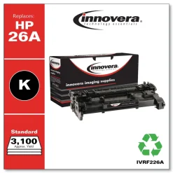 3100 Page-Yield Remanufactured Toner Replacement for 26A (CF226A) - Black Office Electronics & Batteries