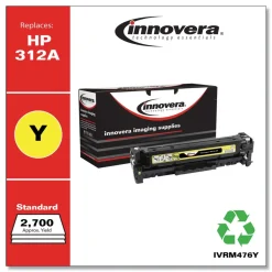 Discount 2700 Page-Yield, Replacement for HP 312A (CF382A), Remanufactured Toner - Yellow Office Electronics & Batteries