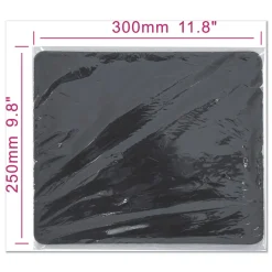 Discount 9.87 x 11.87 Large Mouse Pad - Black Office Furniture & Lighting