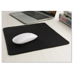 Discount 9.87 x 11.87 Large Mouse Pad - Black Office Furniture & Lighting