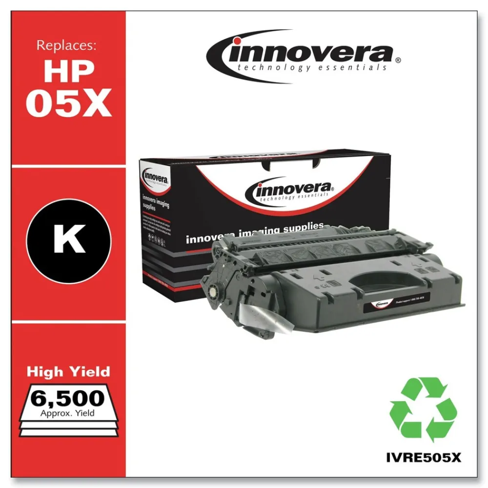 Discount IVRE505X Remanufactured Ce505x (05x) High-Yield Toner, Black Office Electronics & Batteries