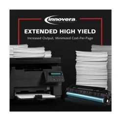 Sale IVRF280XJ 8000 Page-Yield Remanufactured Extended-Yield Toner Replacement for 80X (CF280XJ) - Black Office Electronics & Batteries
