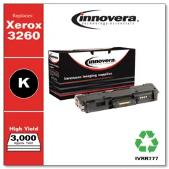 Outlet IVRR777 Remanufactured 3000-Page Yield Toner Replacement for 106R02777 - Black Office Electronics & Batteries