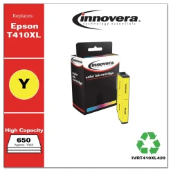 Outlet IVRT410XL420 650 Page-Yield Remanufactured High-Yield Ink Replacement for T410XL - Yellow Office Electronics & Batteries