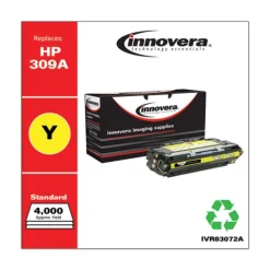New Remanufactured 4000 Page-Yield 309A (Q2672A) Toner - Yellow Office Electronics & Batteries