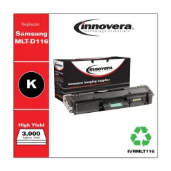 Clearance Remanufactured Black Toner Replacement for MLT-D116L 3000 Page-Yield Office Electronics & Batteries