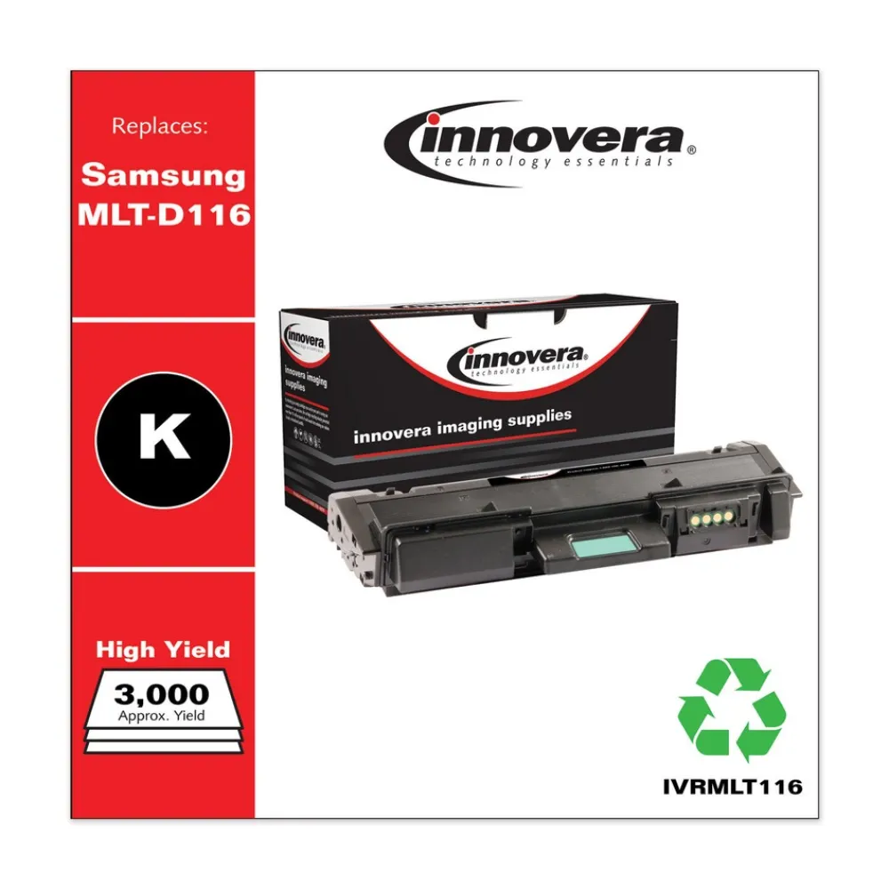 Clearance Remanufactured Black Toner Replacement for MLT-D116L 3000 Page-Yield Office Electronics & Batteries