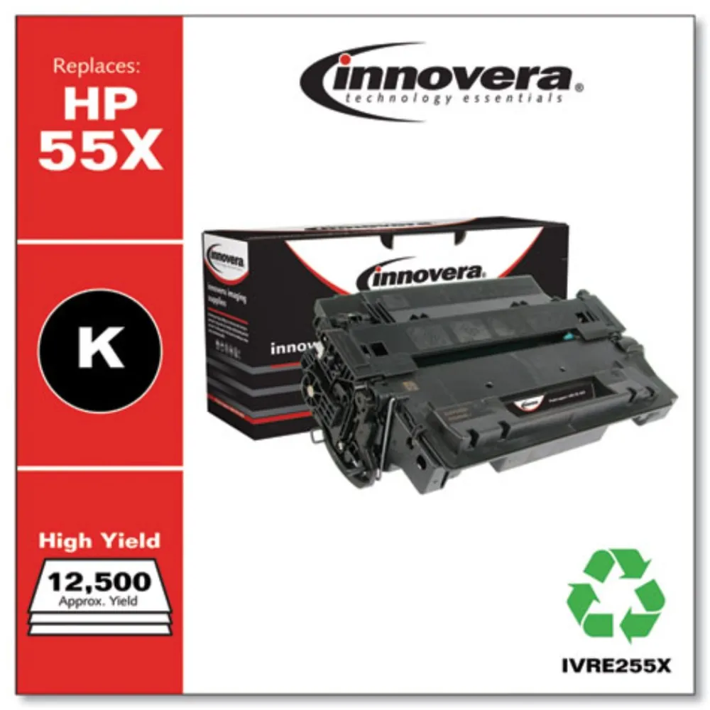 Remanufactured Ce255x High-Yield Toner - Black Office Electronics & Batteries