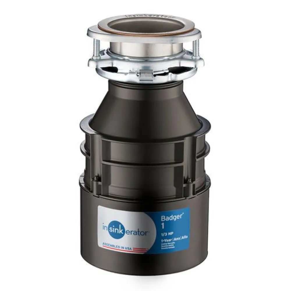 Sale Badger 1 Garbage Disposal, 1/3 HP Garbage Disposals