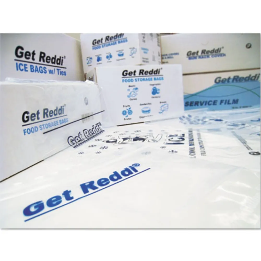 Outlet PB120830 24-Quart 1 mil. 12 in. x 30 in. Food Bags - Clear (500/Carton) Cleaning & Janitorial Supplies