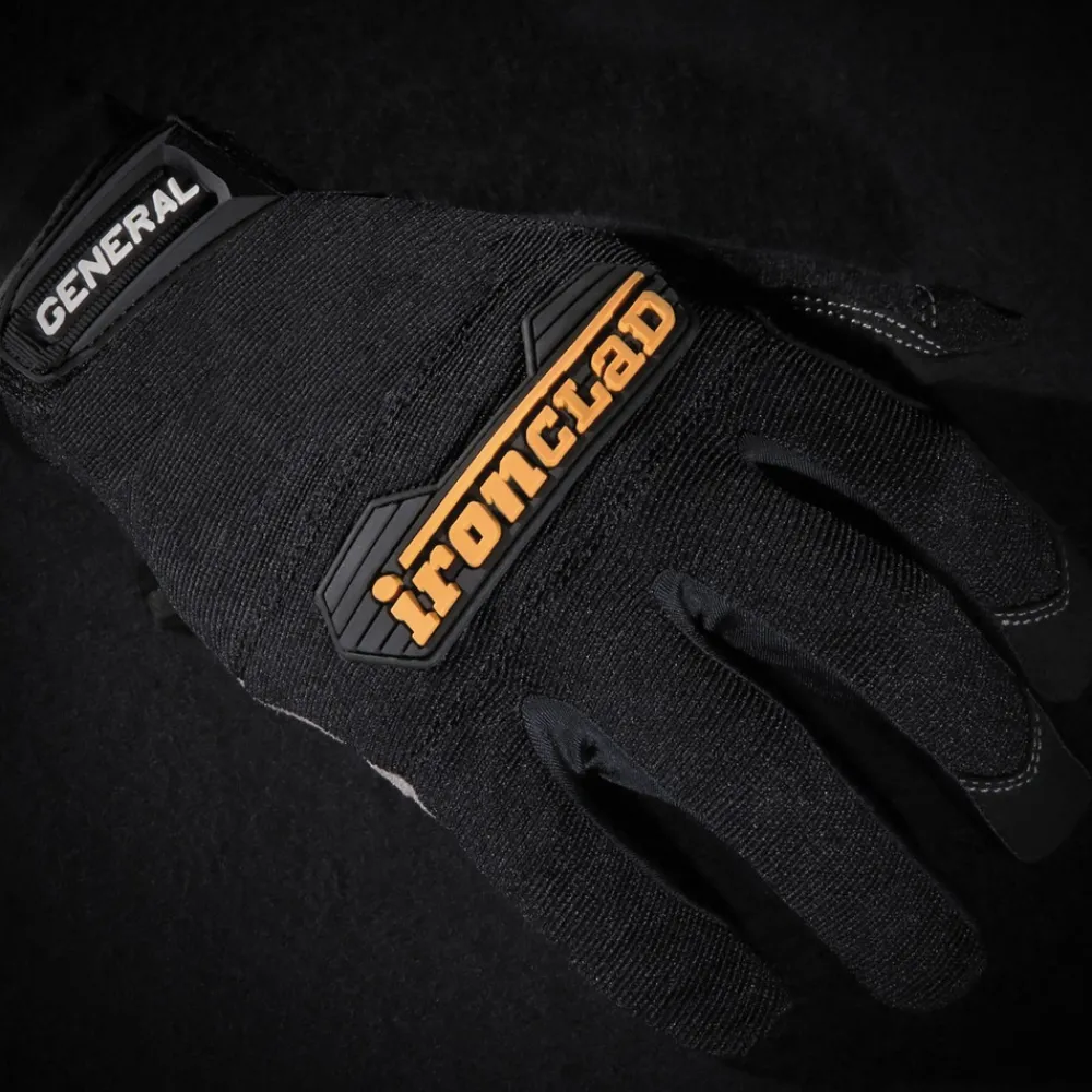 Best General Utility Spandex Gloves - Black/Medium (1-Pair) Work Gloves