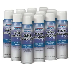 Best 38520 20 oz. Aerosol Spray Clear Reflections Mirror and Glass Cleaner (12/Carton) Cleaning & Janitorial Supplies