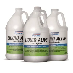 Clearance Liquid Alive 1 Gallon Bottle Odor Digester (4/Carton) Cleaning & Janitorial Supplies