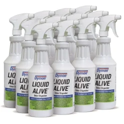 Hot LIQUID ALIVE 32 oz. Bottle Odor Digester (12/Carton) Cleaning & Janitorial Supplies