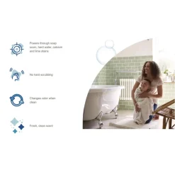 Discount 57037-00071 19 oz. Spray Can Foamtastic Bathroom Cleaner - Fresh Scent (8/Carton) Cleaning & Janitorial Supplies