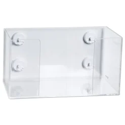 1.5 in. Diameter Mounting Magnets for Acrylic Glove and Paper Towel Dispensers - White/Silver Pens, Pencils & Markers